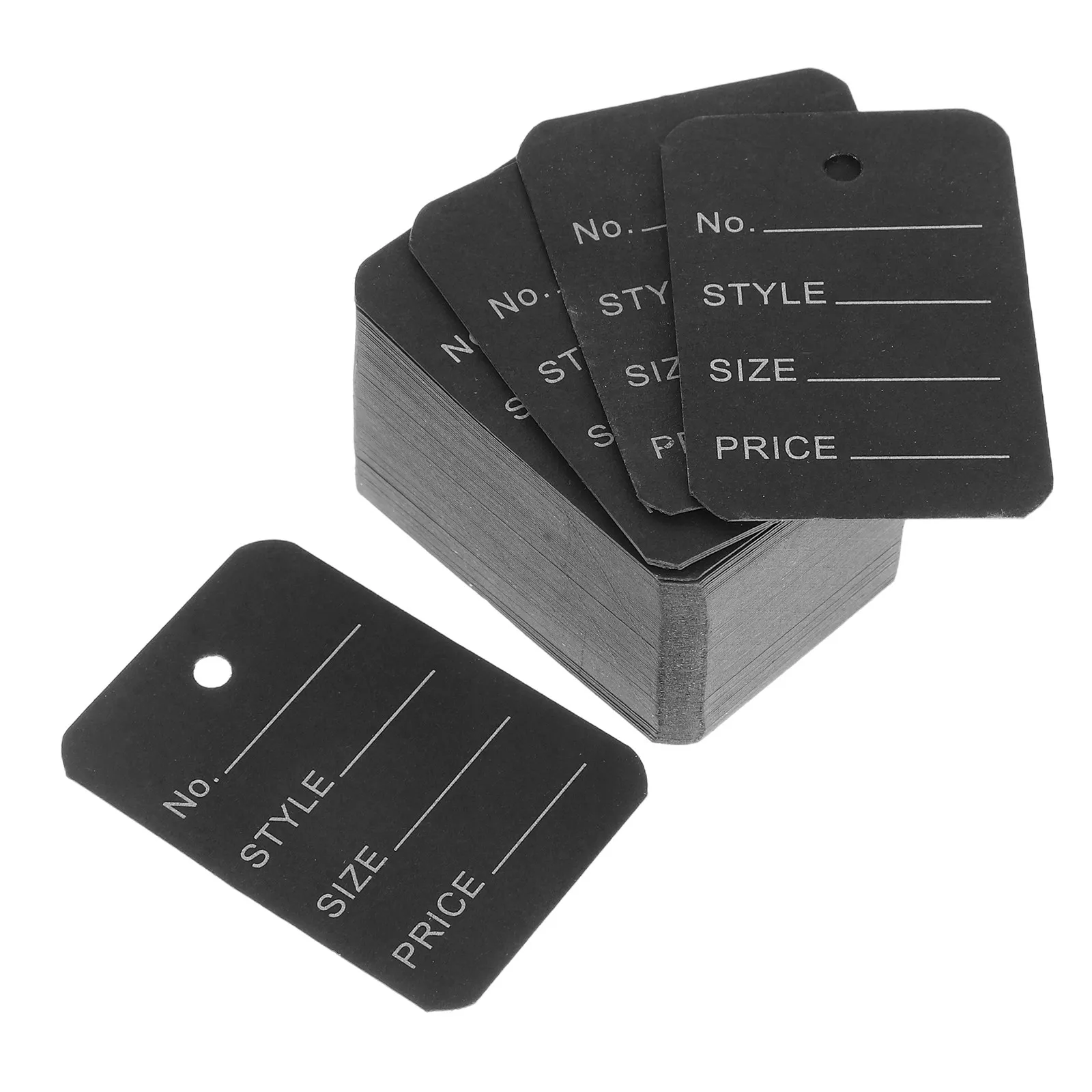 1000Pcs Price Tags Unstrung White Small Writable Clothing Tags Blank Paper Labels for Jewelry Merchandise Retail view 3