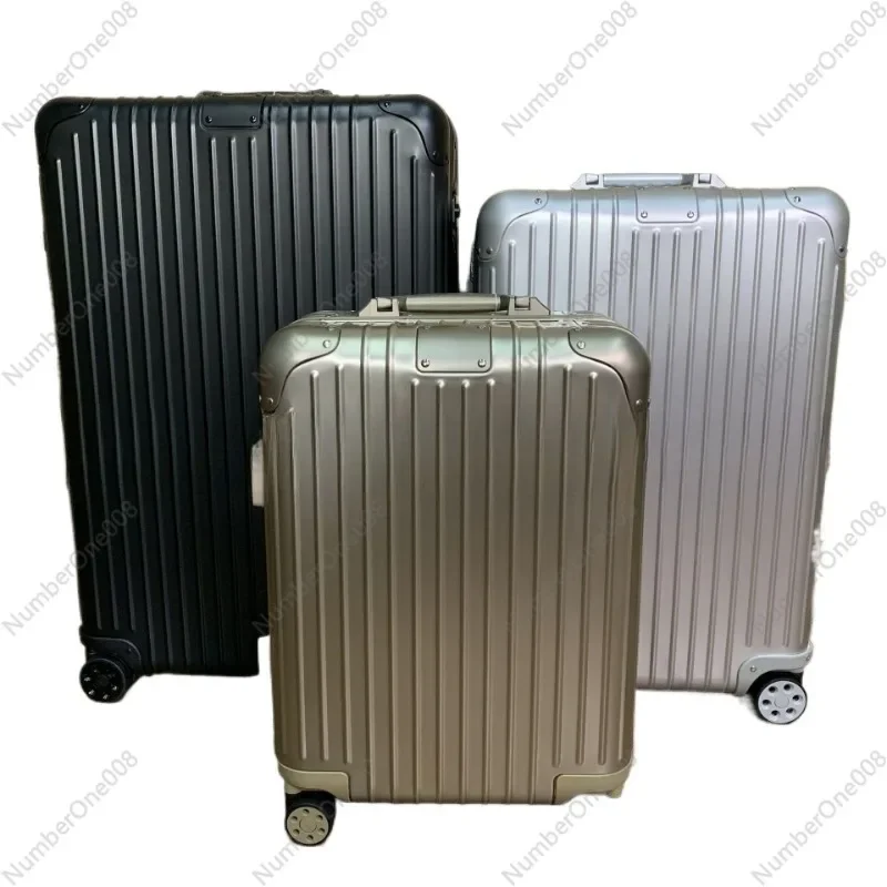 All-aluminum Magnesium Alloy 925 Classic Trolley Case 21 Inch Boarding Metal Trunk Sports Version