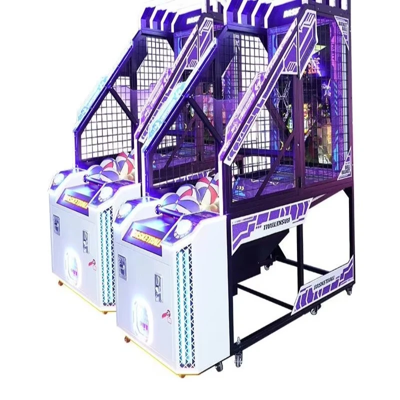 Basketball Arcade Machine Coin Operated Commercial Electronic Sports Shooting Game for Amusement Park