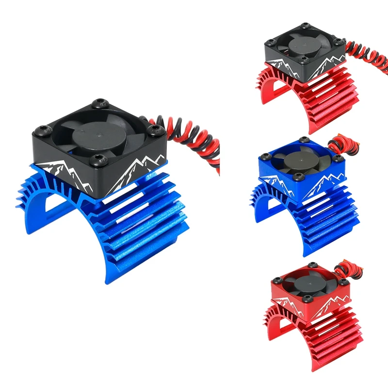 Rcカー冷却ラジエーターファン、モーターヒートシンク、ヒートシンク、クーラー、ヒートフィン、540、550、3650、3660、3674