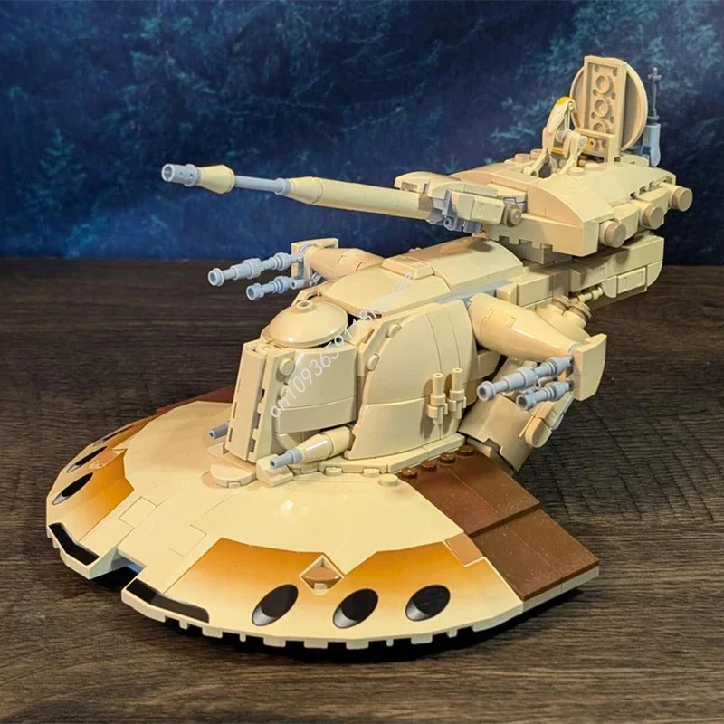 

Набор строительных блоков MOC Trade Federation AAT Star Battle (581 деталь) – Развитие творчества, решение проблем, подарок для подростков и взрослых на Рождество