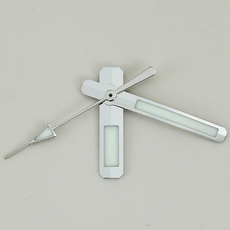 لساعة NH35 الأيدي المعدلة يمكن نموذج أيدي ساعة مضيئة C3 معدنية لحركة NH36 قرص 28.5 مللي متر