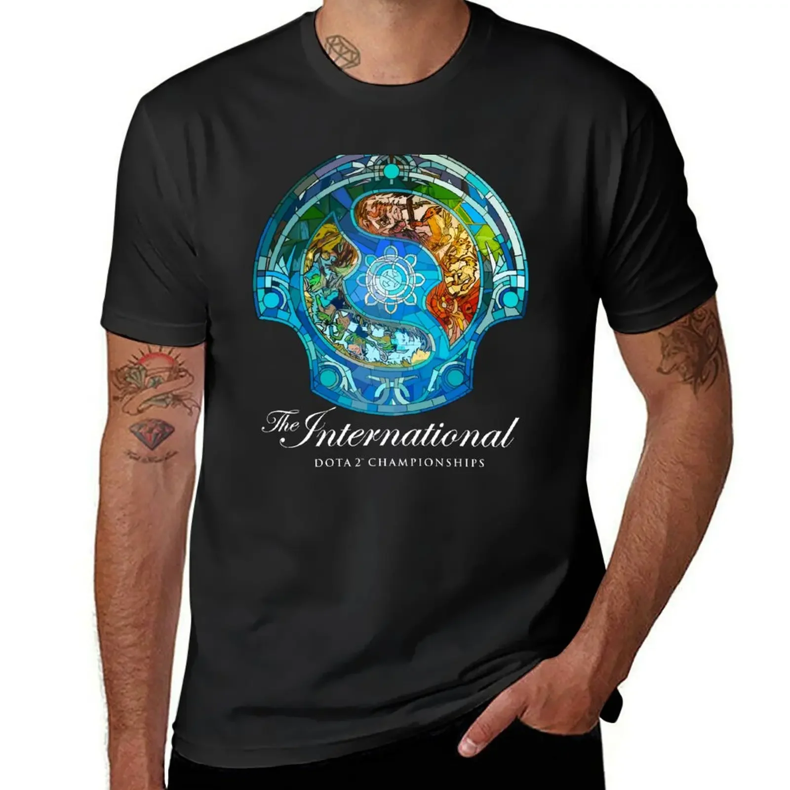 The International 2023, Aegis, Dota 2, Seattle, october T-Shirt plus sizes custom t shirt hippie clothes mens shirts graphic tee