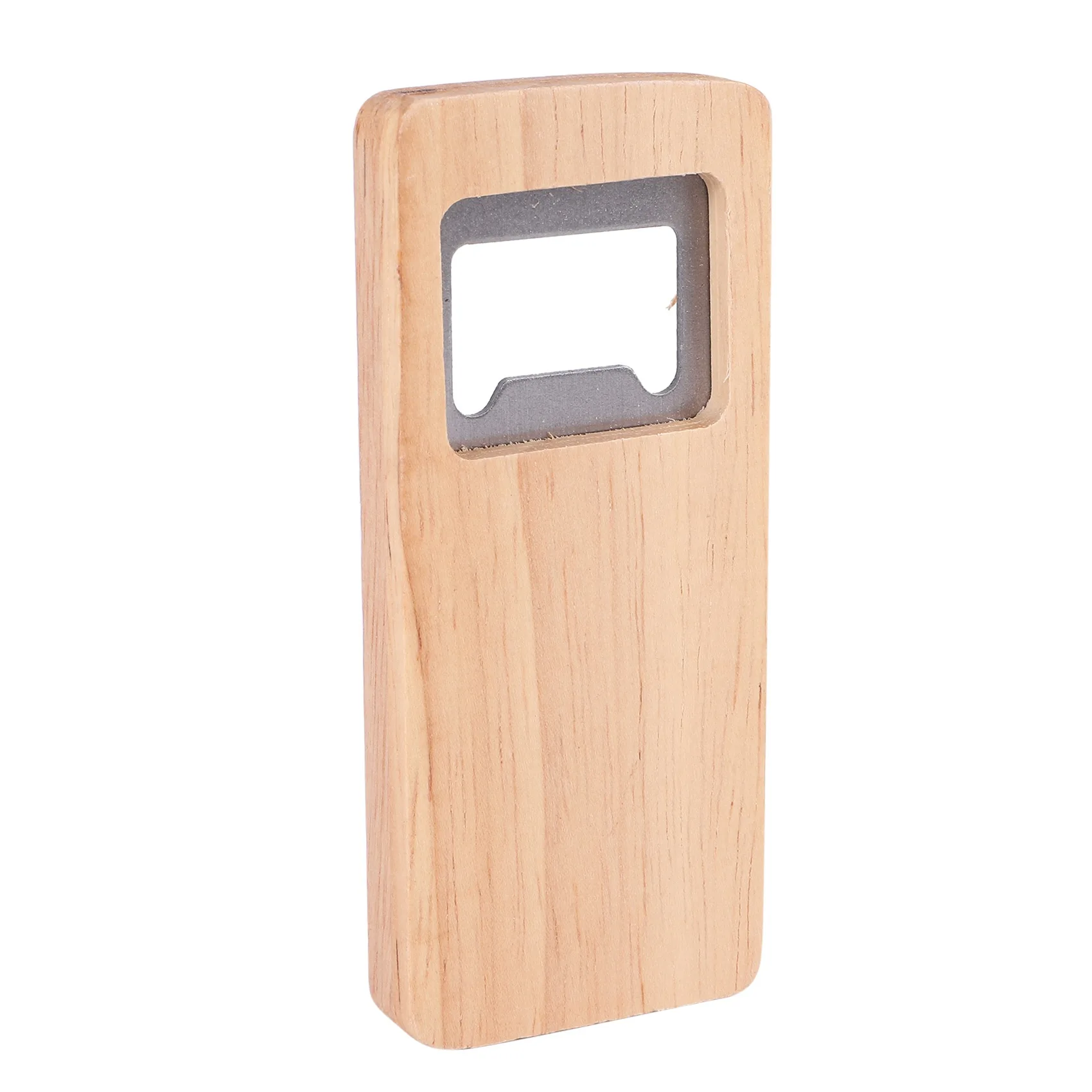 

AT43-20Pcs Wood Beer Bottle Opener Wooden Handle Corkscrew Stainless Steel Openers Bar Kitchen Accessories Party Gift