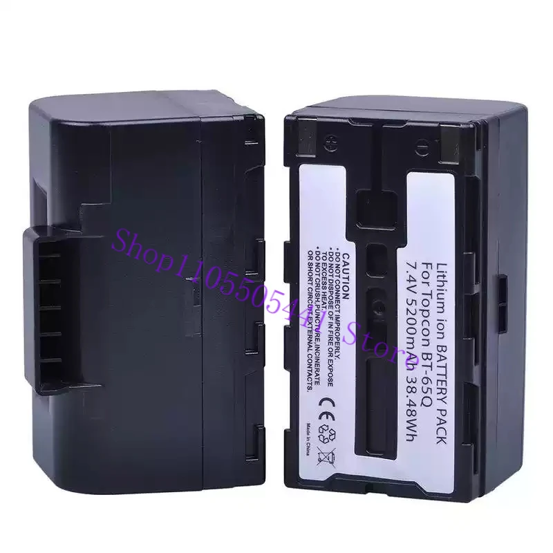 5200mAh BT-65Q BT65Q Battery for Topcon FC 200 2200 2500 GPT-7000i 7500 GTS-750 900   7.4V 38.48Wh