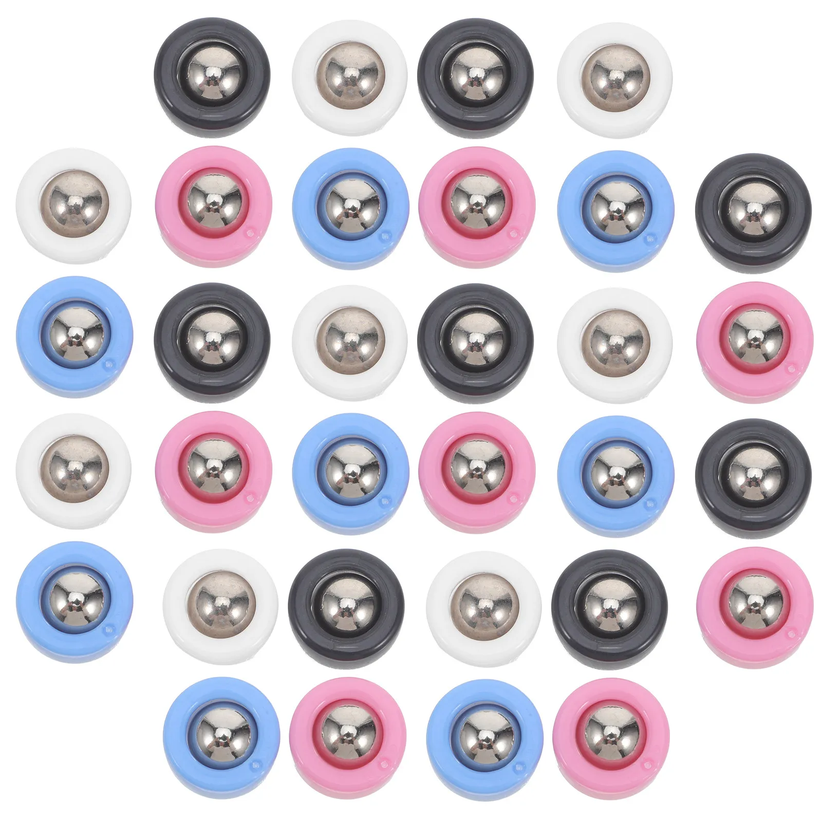 

32Pcs Mini Shuffleboard Table Pucks Compact Replacement for Desktop Curling Game Accessories Indoor Family Gatherings Party