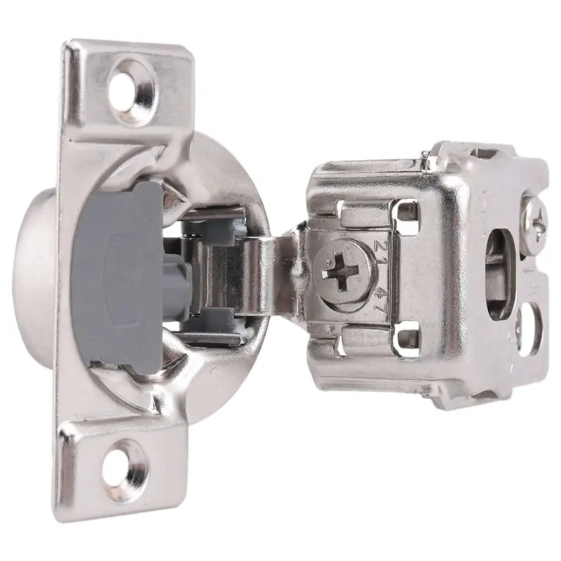 DT39 10 Pack Soft Close Concealed Hinges 1-1/4 Inch 3D Overlay for Face Frame Cabinet Door 105° Adjustable Closing Speed