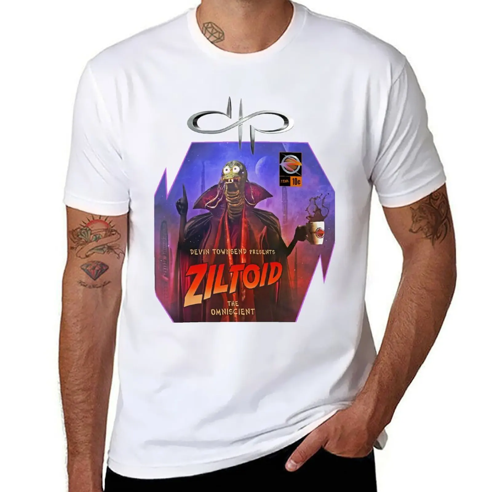 

Devin Townsend - Ziltoid T-Shirt graphic t shirts for man t shirts for man pack white T-Shirt
