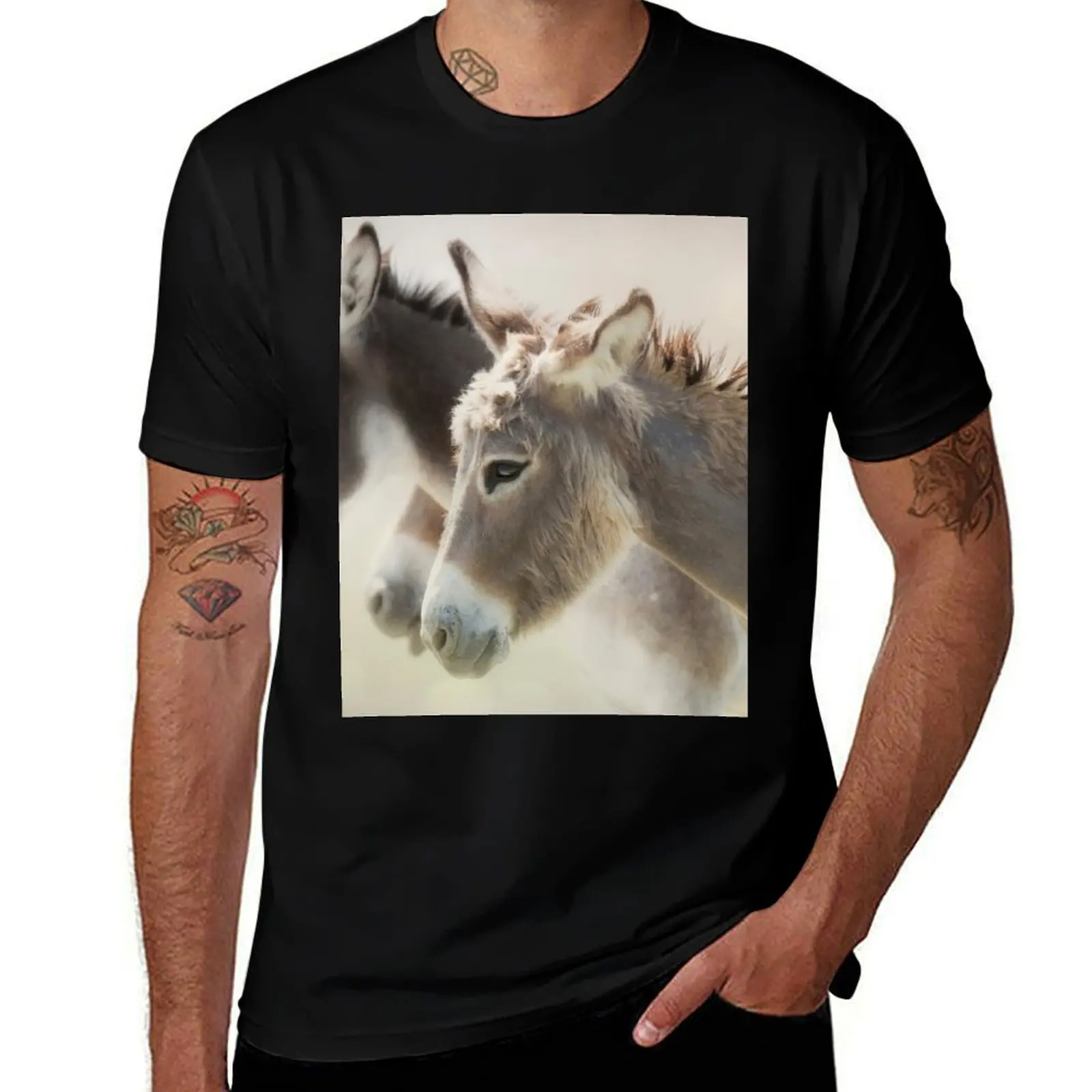 

Wild Burros T-Shirt anime tshirt Aesthetic clothing boys whites men tshirt