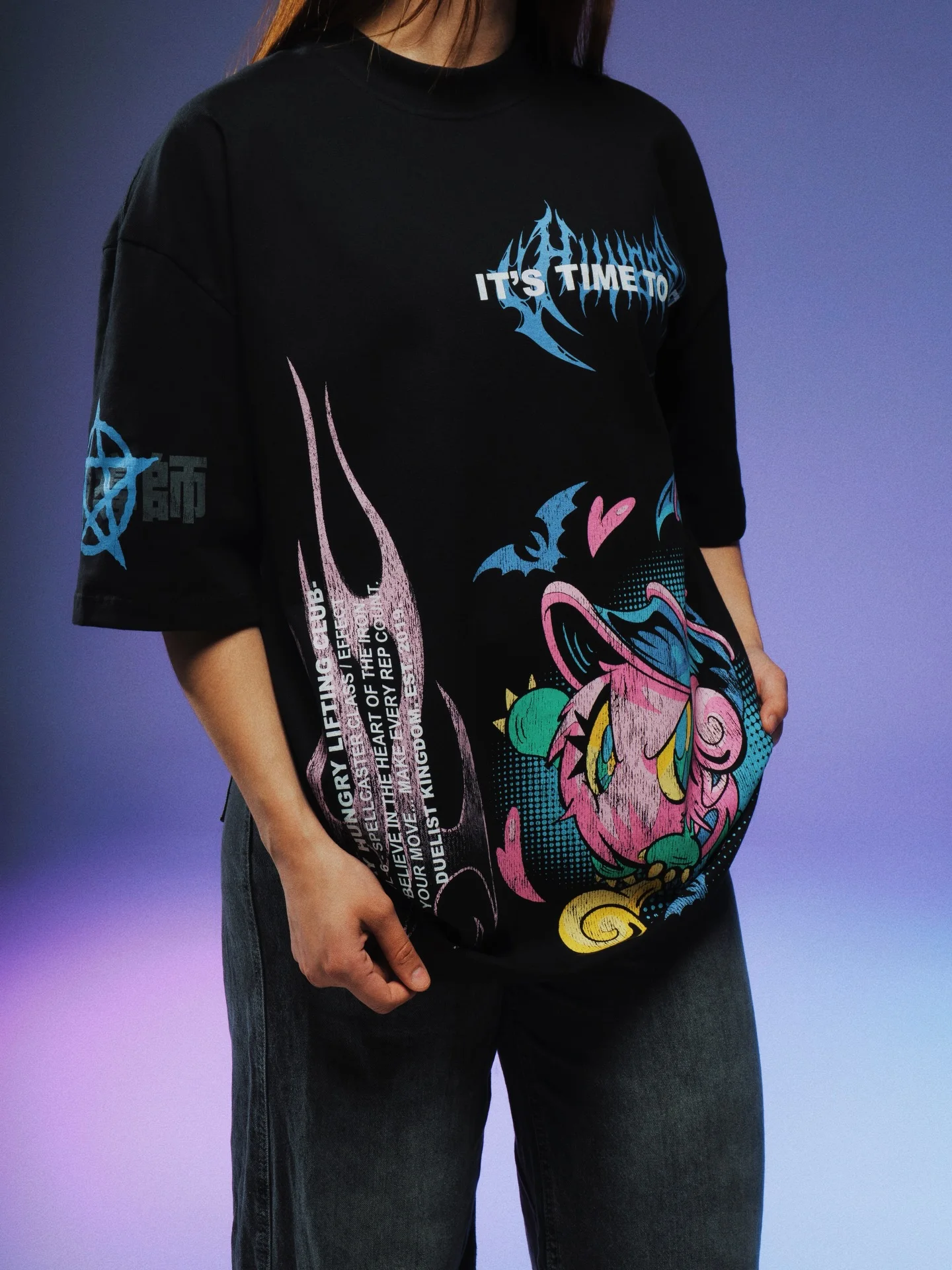 Dark Magician Girl High Definition Graphic T Shirts Streetwear Short Sleeve Y2k Tops Yu-Gi-Oh Anime T Shirt Women Clothing