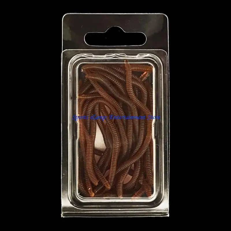 

G7NF Soft Lure Lifelike-Fake Earthworm Bait-Fishing Lure Sea Baits Tackle Accessories