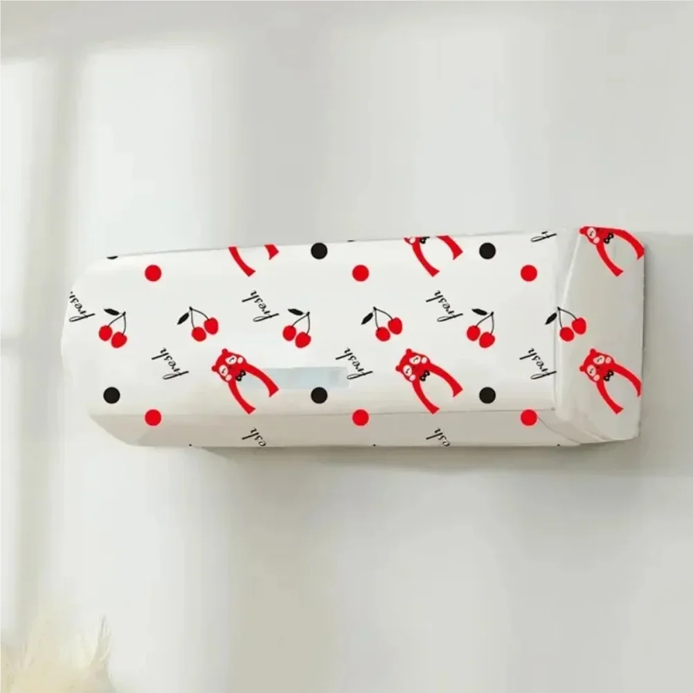 2pcs Air Conditioner Dust Cover Wall Mounted Fan Universal Minimalist Creative Cartoon Washable Fan Cover Air Conditioner Cover
