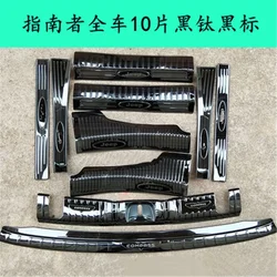 Car styling for 2017 2018 2019 2020 Jeep Compass stainless steel Car Rear Bumper Protector Sill Scuff Plate/Door Sill Door Sill