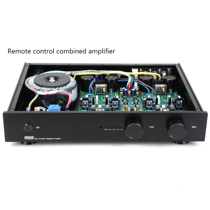 AIYIMA SMSL Base On Accuphase Circuit E350 Pure Post Amplifier + C3850 Preamp 75W 2.0 Remote HIFI Combined Amplifier Audio