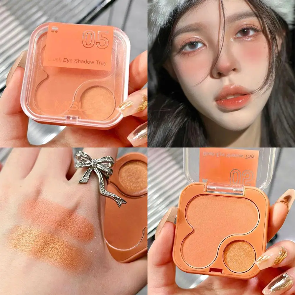 Face Blusher Matte Natural Cheek Tint Brighten Face Cosmetics Waterproof Contouring Soft Makeup Female Blush Face Powder T1e1