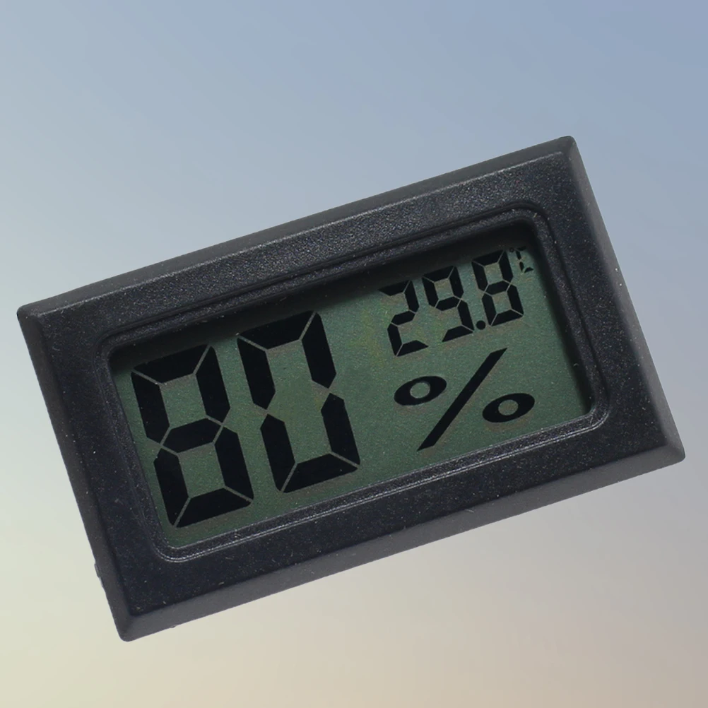

Multifunctional Digital Hygrometer Thermometer Large Lcd Display Indoor Temperature Humidity Meter Programmable Clock Calendar