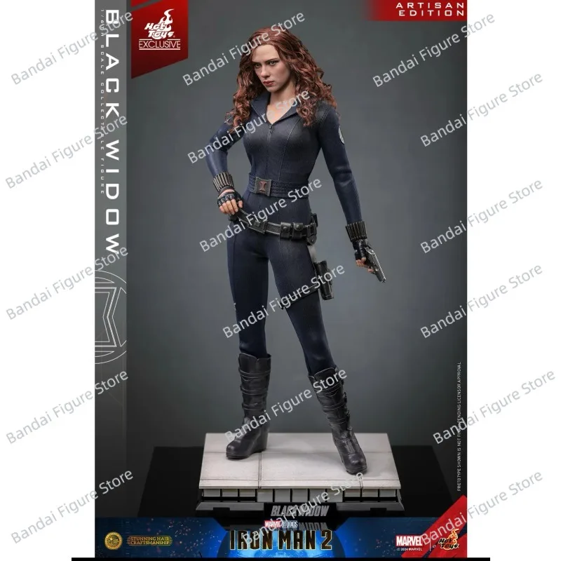 【En Stock】 HotToys HT 1/6 MMS757AEB Iron Man 2 veuve noire avec gants ensemble de soldats mobiles figurine poupée jouet Collection