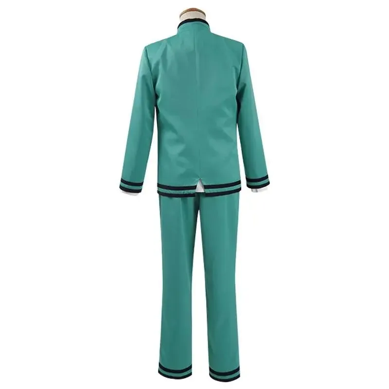 25COSAnime Saiki Kusuo The Disastrous Life K.-Nan Cosplay Wigs Costumes Uniform Tops Pants Headwear Cos Props Wigs