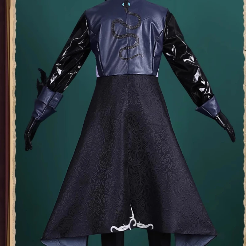Piąta osobowość Cos Suit Prophet Dark Cosplay Pełny zestaw czwartej rocznicy Mężczyźni Rzadka moda Kurtka Spodnie Stroje do gier