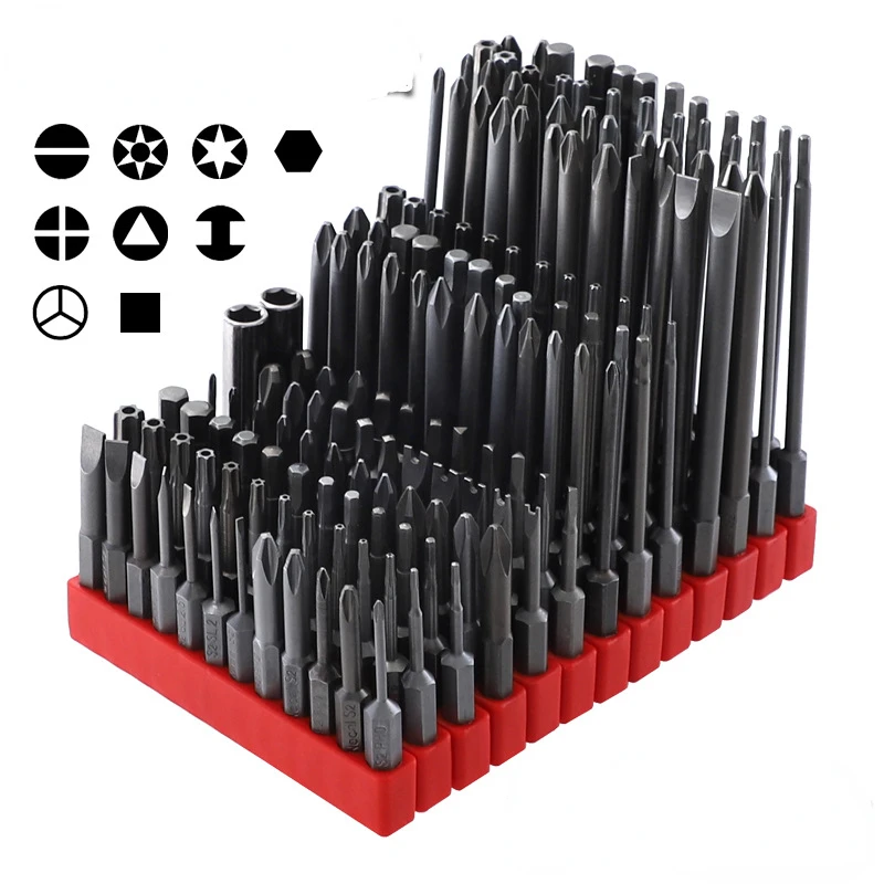 12 piece  set with magnetic S2 alloy steel screwdriver head electric screwdriver head