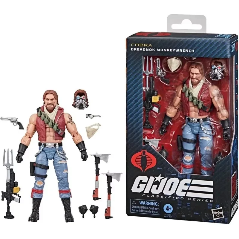 

Новый горячий оригинальный G.I. Joe Classified Series Snake Eyes Major Bludd 168, командир кобры с боевой доспехов, Коллекционная модель игрушки