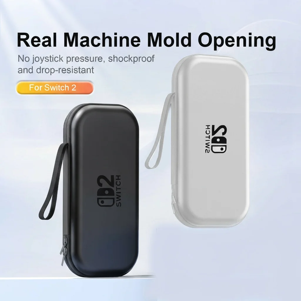 Sac de rangement Portable pour Nintnedo Switch 2, étui de transport rigide, housse antichoc en PU pour accessoires de Console de jeu Switch 2