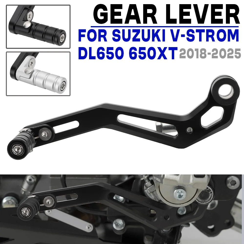 

Мотоциклетный алюминиевый регулируемый складной рычаг педали переключения передач для SUZUKI V-STROM DL650 V-Strom650xt DL650 XT 2011-2025