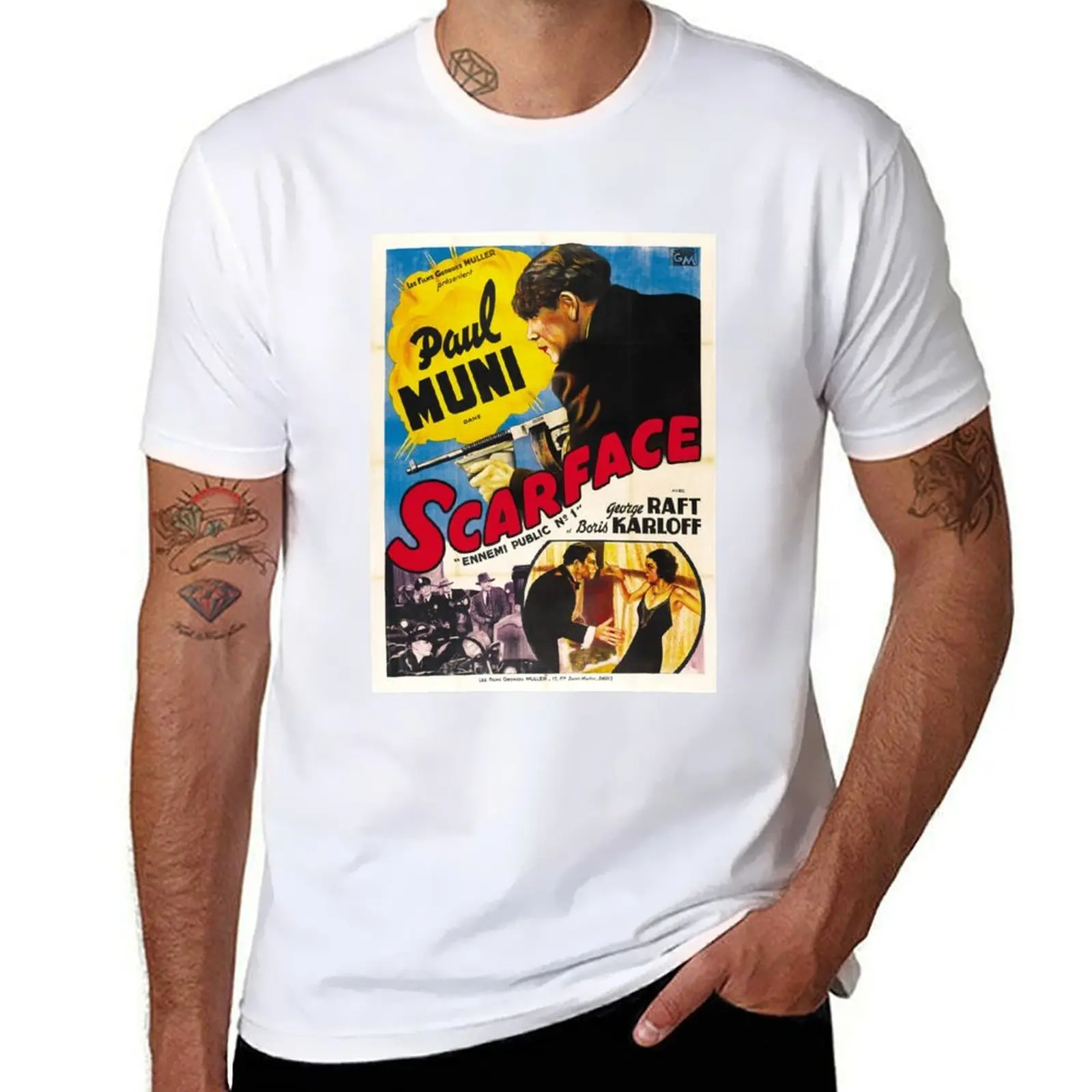 

Scarface T-Shirt t shirts for man graphic tees t shirts for man cotton funny T-Shirt