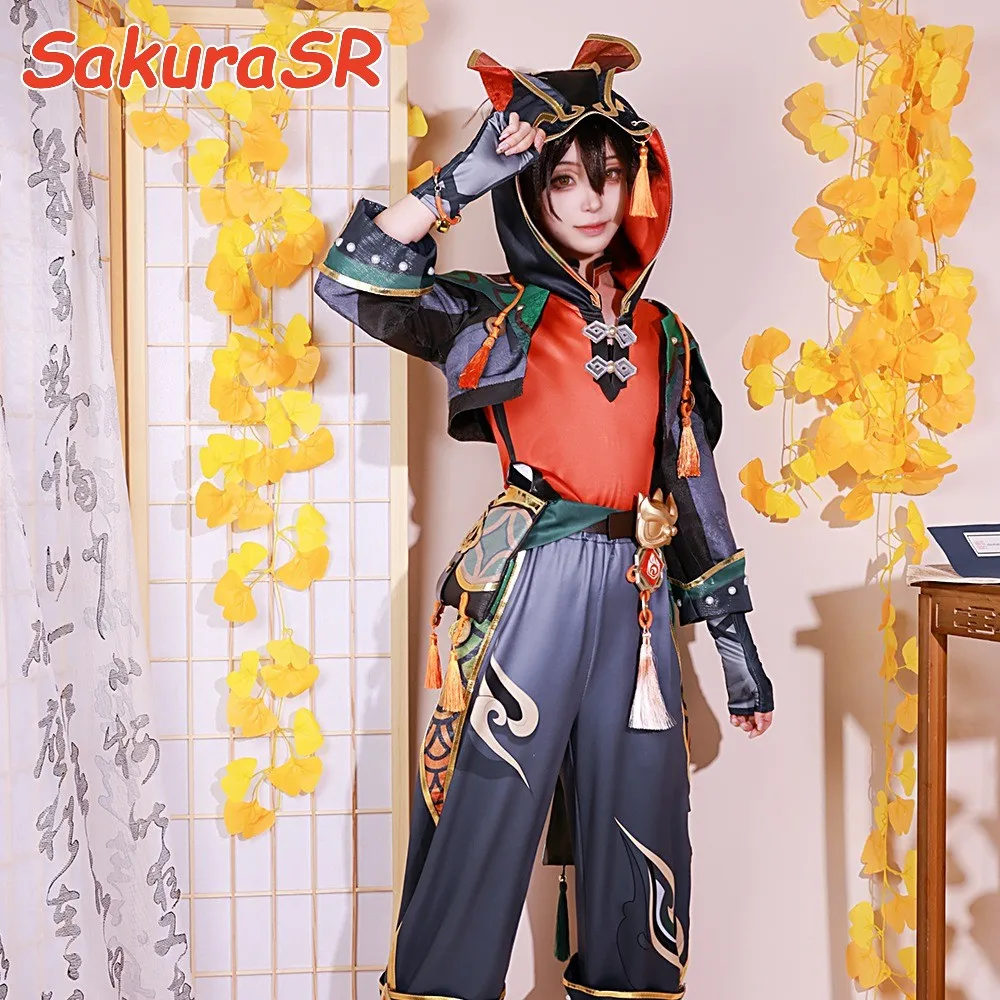 GaMing Cosplay Costume Game Genshin impacts29 XS-3XL 】 GaMing Costume luminoso uomo Cosplay Gaming Wig Plus Size