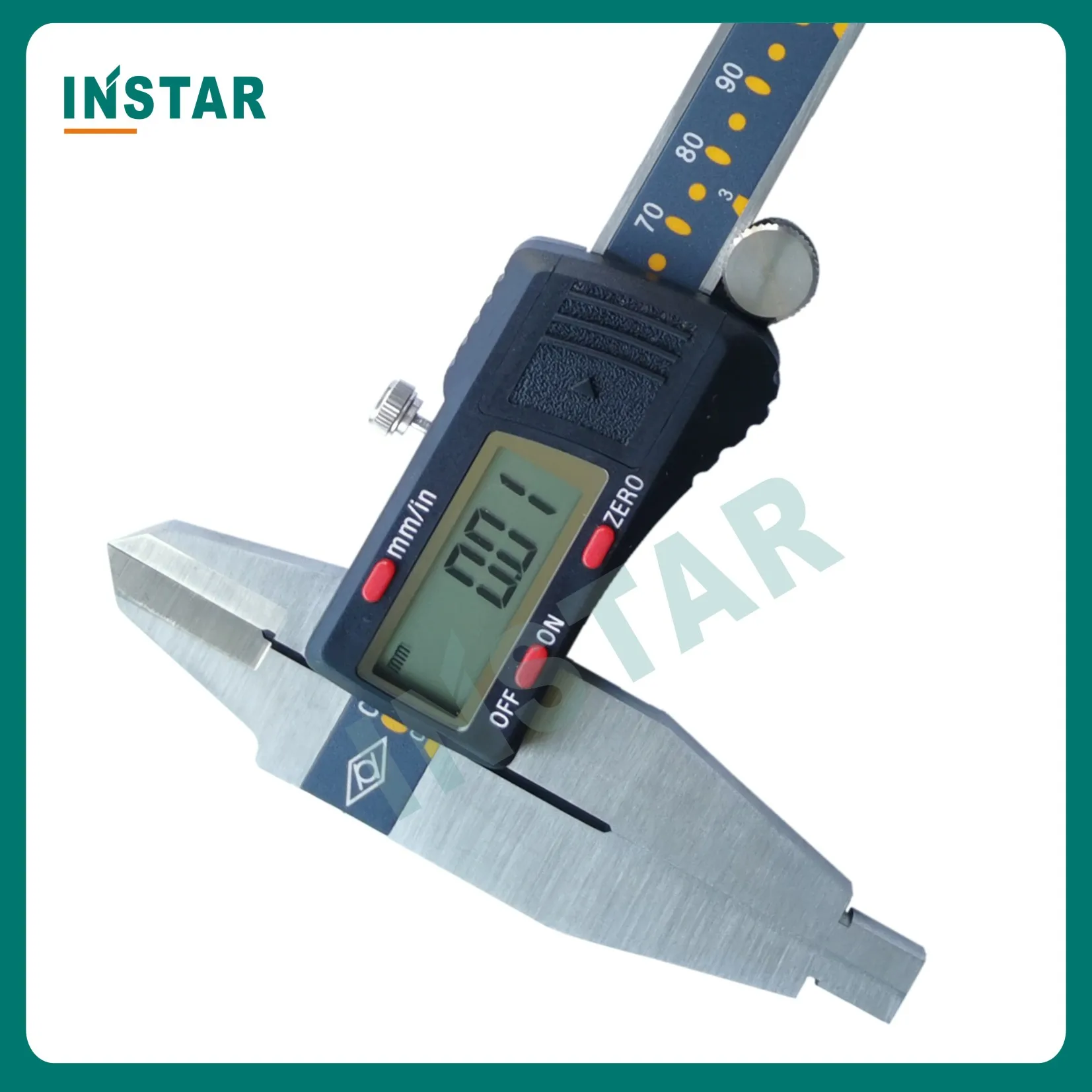 INSTAR Digital Vernier Caliper Type III 0-200m 0.01mm 0-300mm High Accuracy DIN Grade Industrial Quality