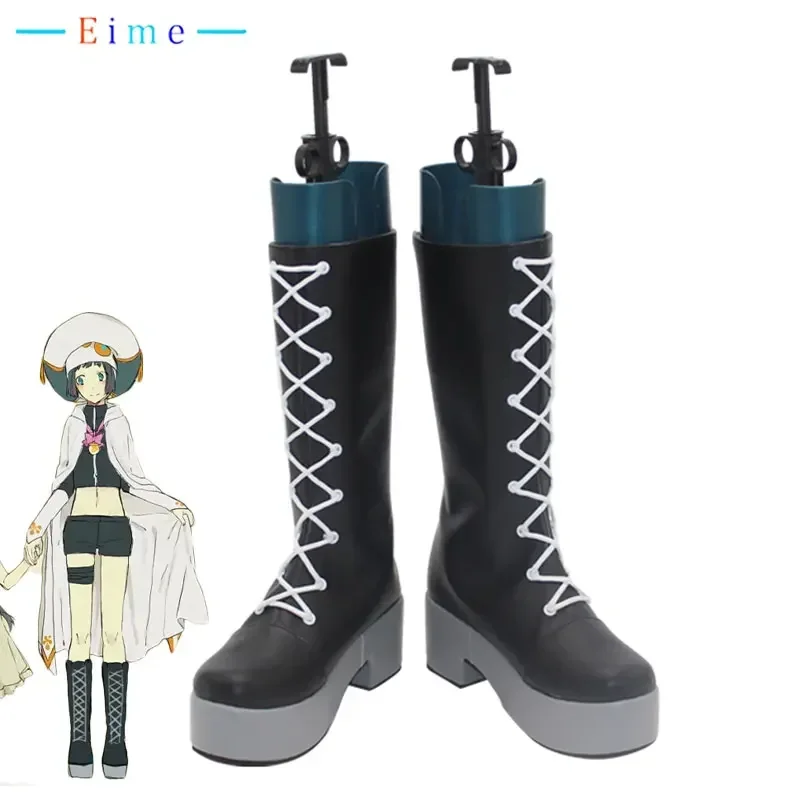 Arcobaleno Uni Cosplay Shoes PU Leather Shoes Halloween Carnival Boots Anime HITMAN REBORN Cosplay Props Custom Made