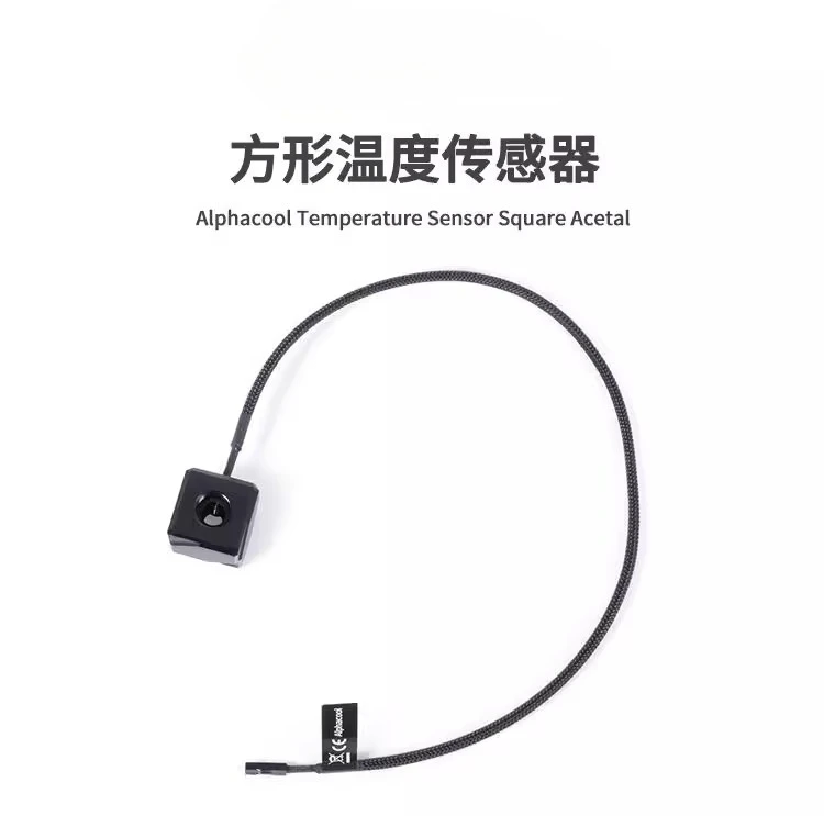 

Temperature sensor, water-cooled water circuit thermometer G1/4 through interface 2pin plug