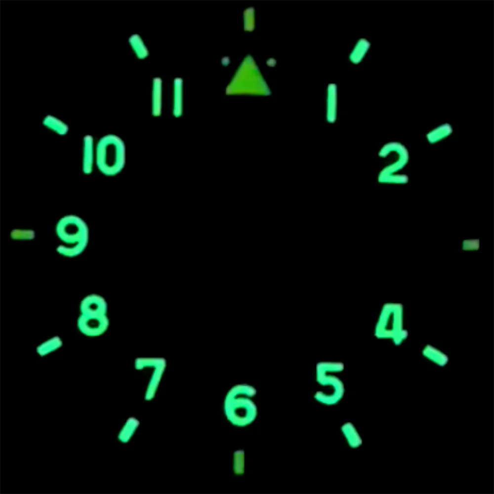 New 2025 29mm Green Pilot Style Watch Dial and Hand Sets C3 Green Luminous Fit NH35 NH36 Movement Watch Parts for Mod
