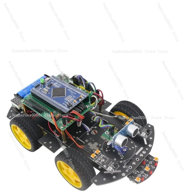 

STM32F103ZET6 Development Board Tracking Obstacle Avoidance Intelligent Car Robot Kit M3