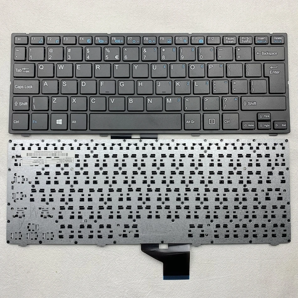 

US-International Laptop Keyboard For Medion Akoya P2211T Tastatur MP-13L16U4-360 82V382-JV3004 US-I Layout