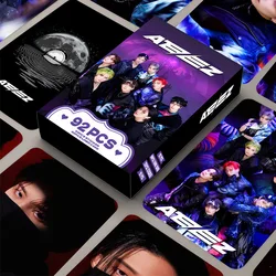 92 pz/set NUOVO KPOP ATEEZ Lomo Carte Foto Adesivi HD Double Sided Tesserino di Alta Qualità JongHo Yunho YEOSANG San Ventole Regalo