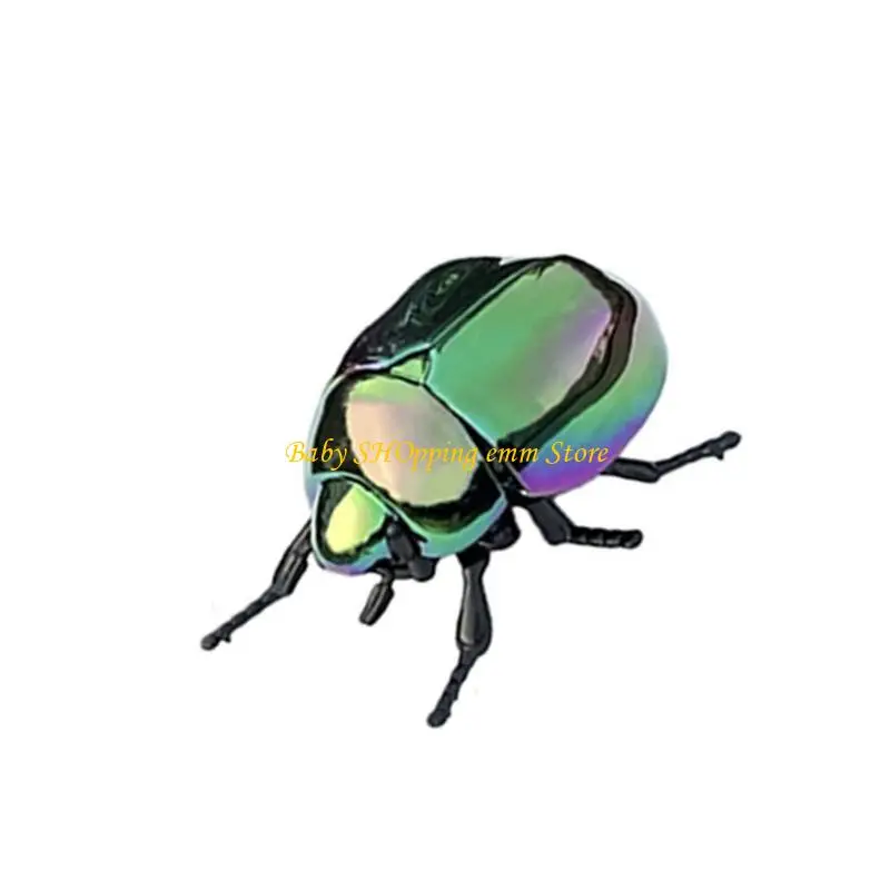 23GD Windup Spring Scarab Toy Toy Realistic Inet Toy para crianças Exploração científica