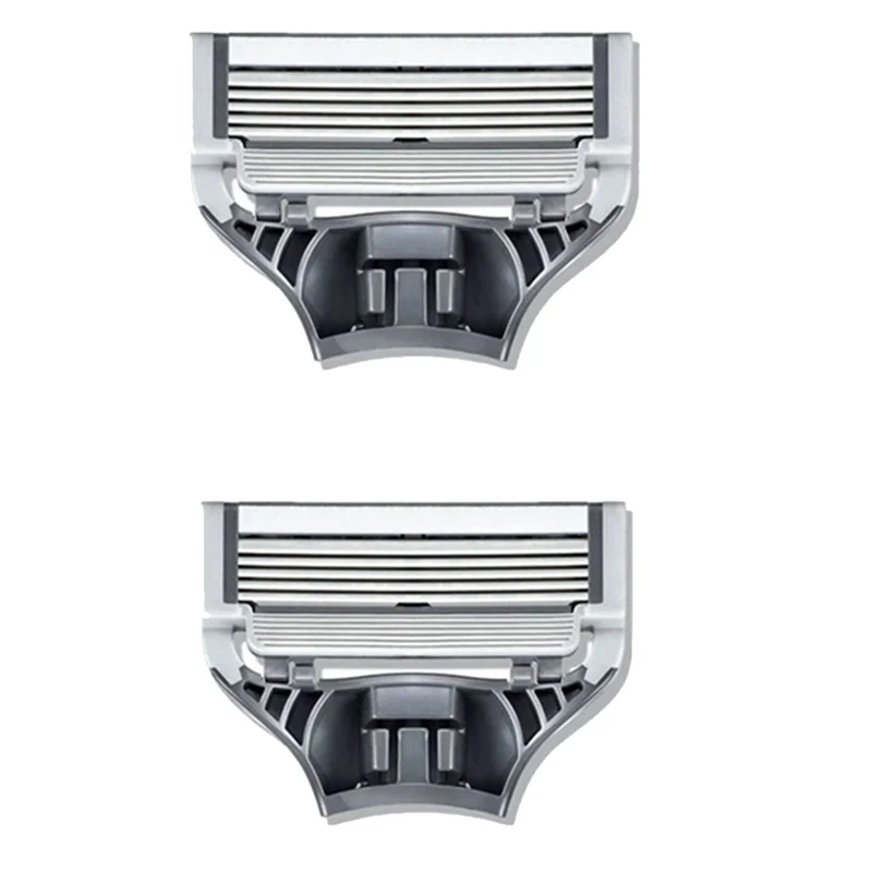 2Pcs Shaver Blade Heads for Harrys Men's Heads Shaver Replacement Heads Manual Blades