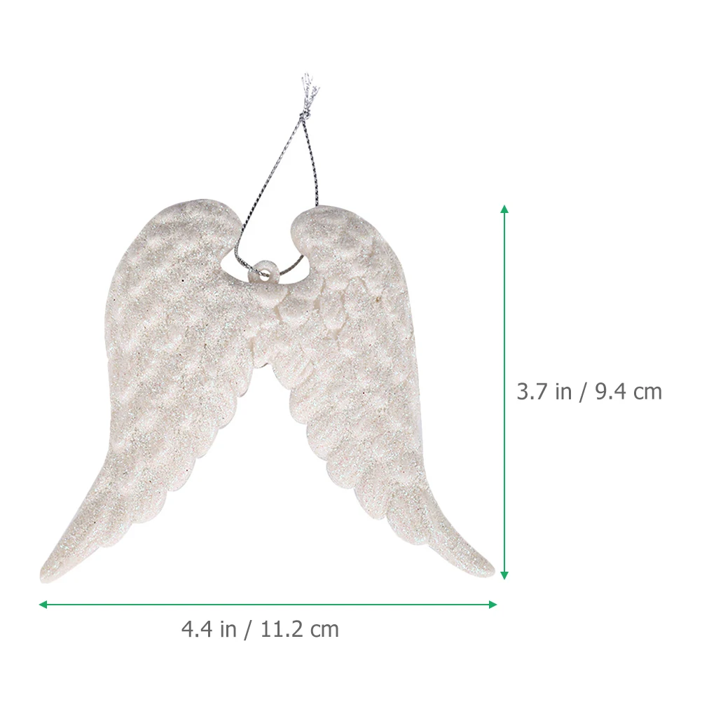 

Christmas Decorations Angel Wings Ornaments Small for Crafts with Pendants Mini