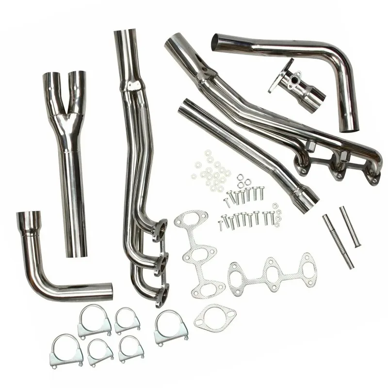 

SXLL New stainless steel exhaust manifold header for 4-wheel pickups 1988-1995 3.0l V6