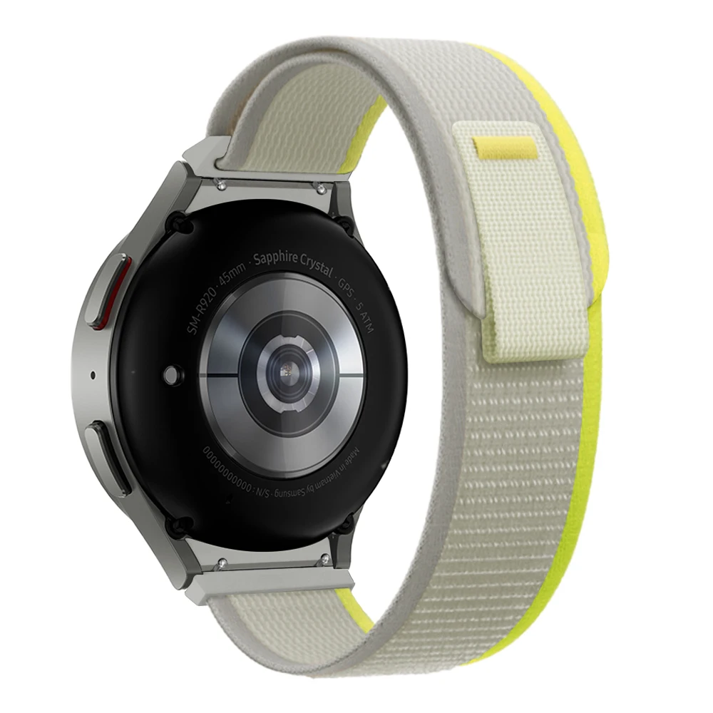 20mm Strap for Samsung Galaxy Watch 6/5/4 44mm 40mm/Classic 47mm 43mm 46mm42mm Nylon Bracelet for Samsung Watch 5 Pro 45mm Band