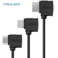 10cm Micro to Type-C Lightning Data Cable for DJI Mavic 2/Air/Pro/Mini SE Drone Extension Phone Connect Remote Controller Cable