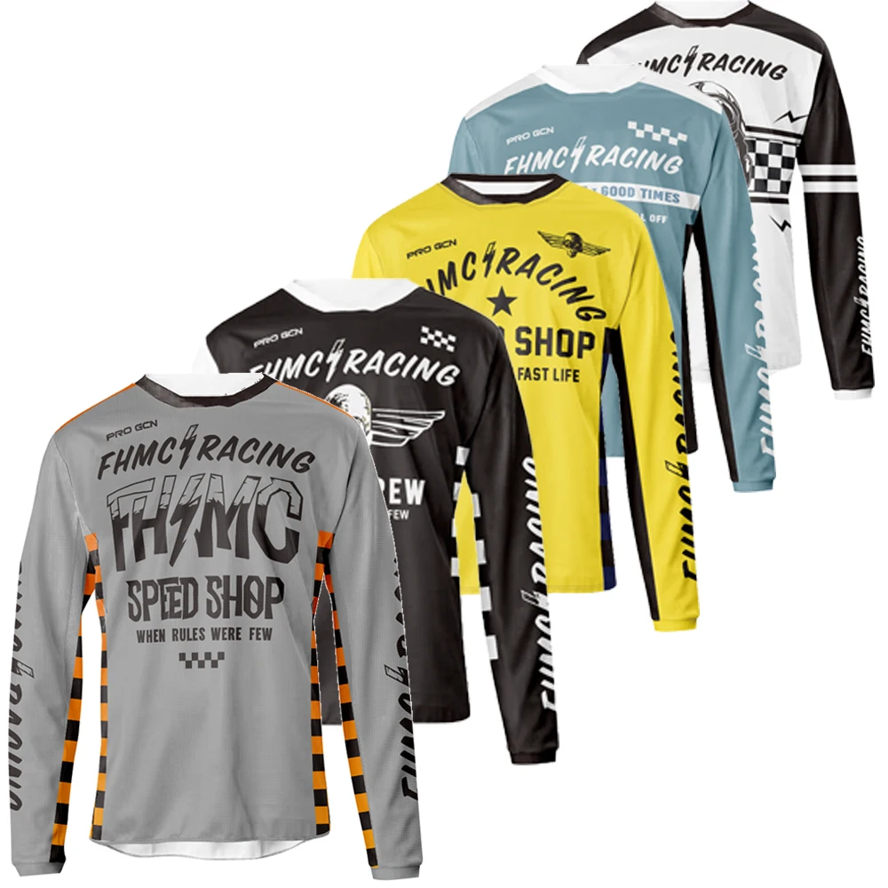 

New Jersey Men Moto Bike Downhill Racewear sportswear Motocross Jerseys Riding Gear shirt