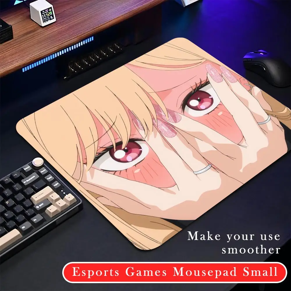 My Dress-Up Darling Mouse Pad Cartoon rubber Small mouse pad desktop computer office keyboard e-sports ROGs game