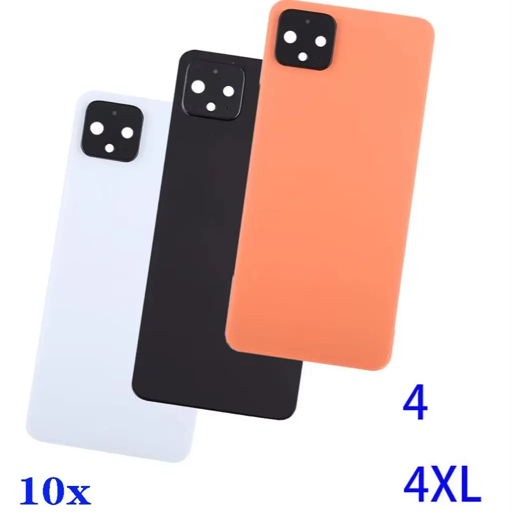 10PCS Ersatz Kit Zurück Batterie Abdeckung Panel Für Google Pixel 4 4XL 4A Gehäuse Chassis Core Hinten Körper tür – Detail 2
