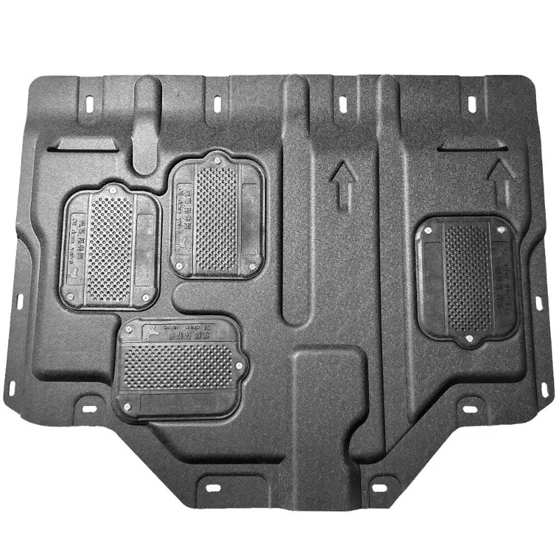 Panneau de plaque de garde-boue pour Buick GL8, garde-boue sous le moteur, bouclier anti-éclaboussures, noir, accessoires de voiture, 2011-2015, graphite L, 2013