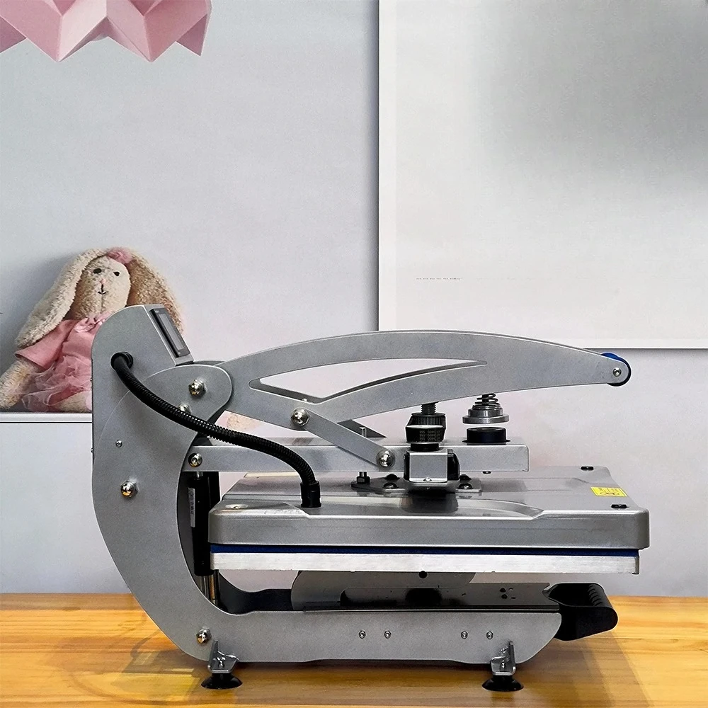 16x20 الشريحة السيارات المفتوحة تي شيرت طابعة التسامي نقل تصاميم آلة الصحافة الحرارة 40x50 مع درج