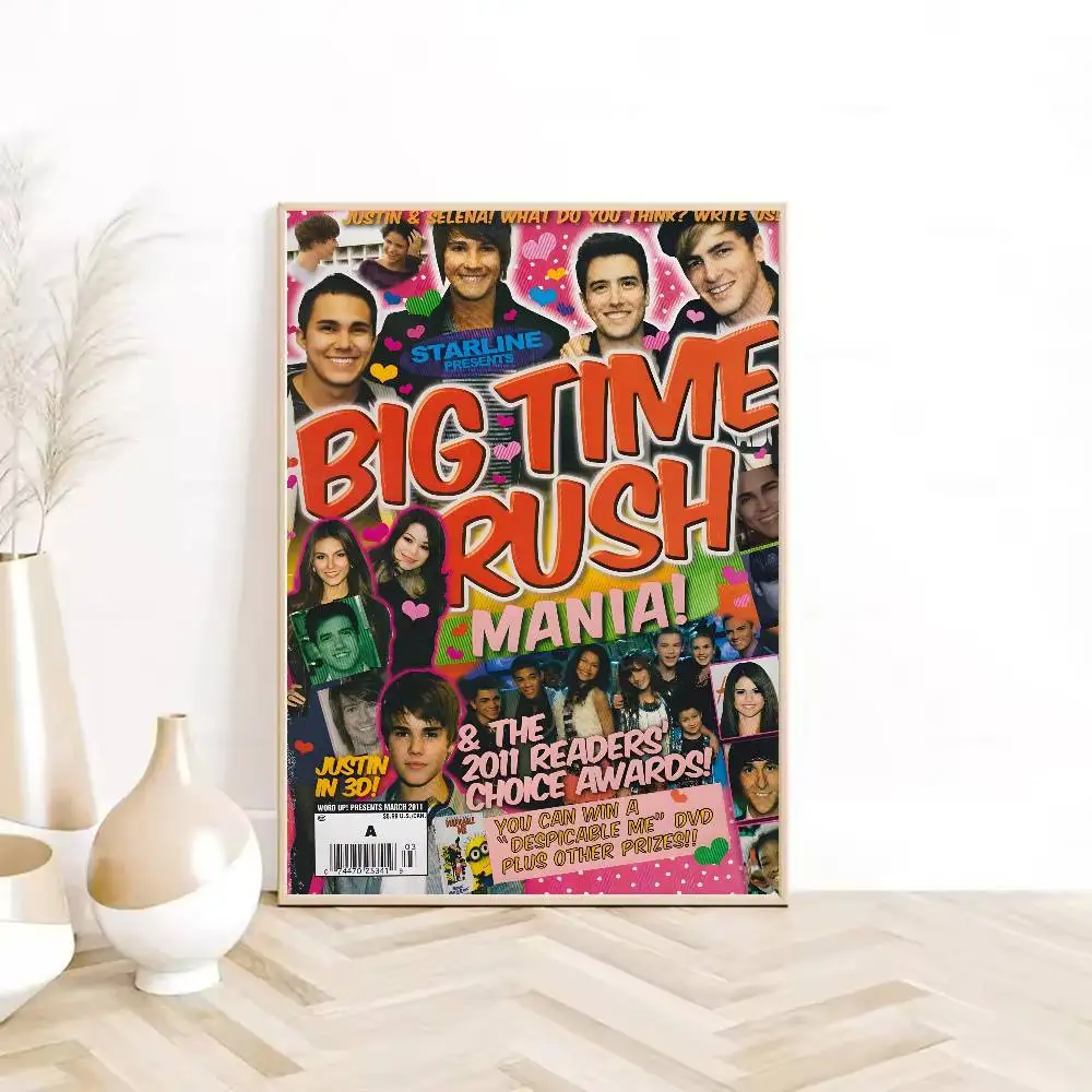 كبير الوقت الاندفاع المشارك ذاتية اللصق الفن للماء ورقة ملصق مقهى بار النوم غرفة جدار ديكور