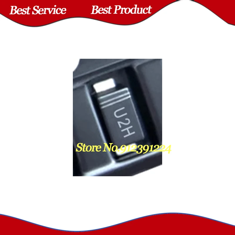 신제품 및 정품 재고, US2MW U2H SOD-123FL 2A 1000V, 로트당 10 개