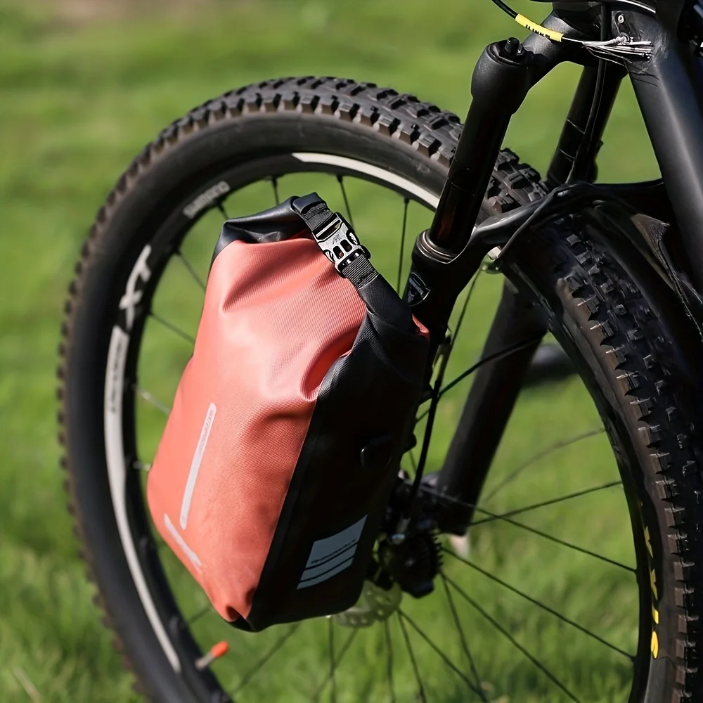 

Rhinowalk 4L 6L Electric Scooter Bag 100%Waterproof Sport Scooter Bicycle Quick Release Front Fork Bag Accessories For Xiaomi